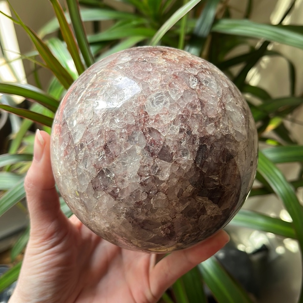 Fire Quartz Sphere ✨
